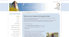 Desktop Screenshot of evkirchevalbert.de